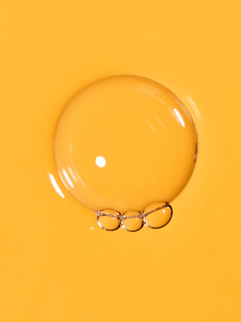 Picture of bubbles as design elements
