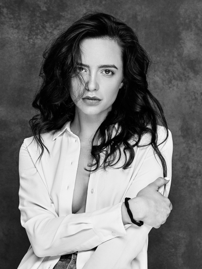 Gentle Black and White Portraits of Famous Model and Influencer Radina Filipova