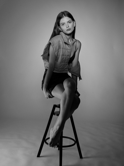 Studio portrait photography