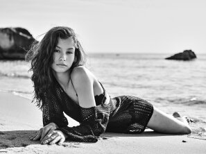 Photoshoot of Monika at Varna's Beach