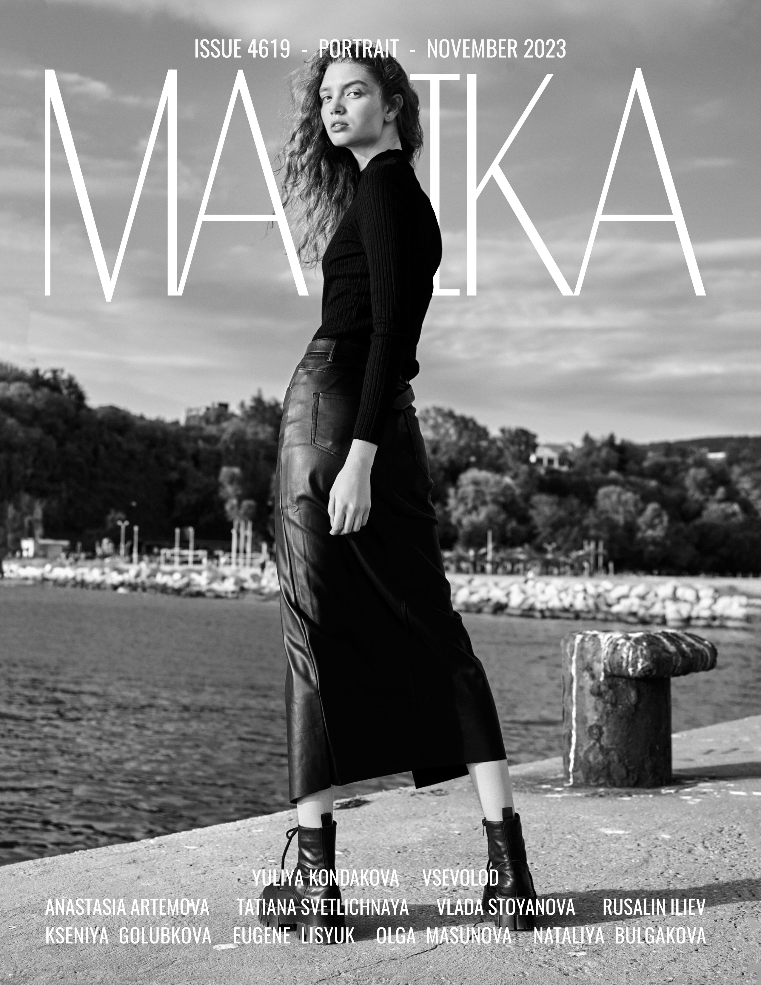 Cover for french magazine Marika