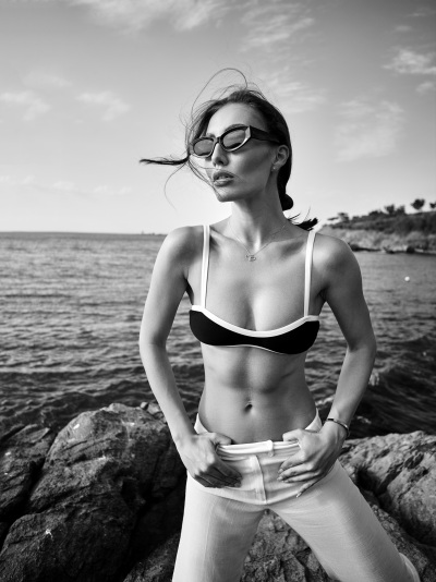 Valeria at Sozopol Beach